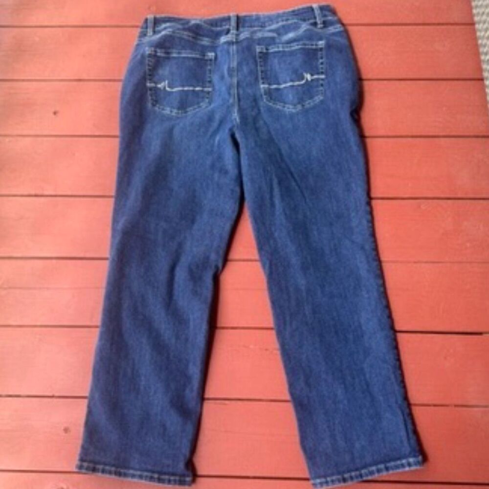 m jeans Classic Straight Mid Rise Sz 18 Short, Stretch
